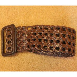 Brown decorative belt